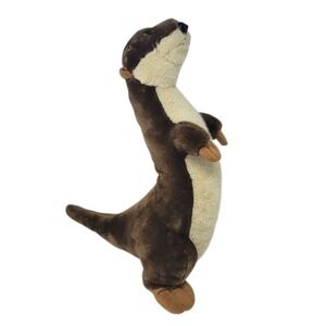 Vintage The Petting Zoo River Otter Plush 1994 Standing 22" Stuffed Rare Read